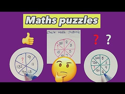 Maths puzzles - how to solve maths puzzles