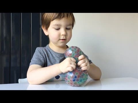 How To Make Sensory Ball For Toddlers Or Stress Ball For Parents At Home