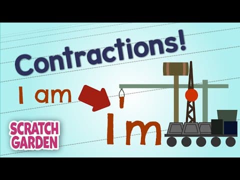 Contractions English Grammar Practice | Scratch Garden
