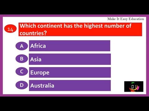 GENERAL KNOWLEDGE QUIZ - TEST 17 - GK QUIZ