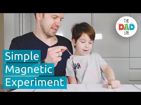 Simple Experiment with Magnet and Paperclips