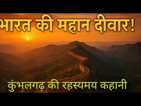 “कुंभलगढ़: 36 KM लंबी ‘भारत की महान दीवार’ की रहस्यमयी कहानी”