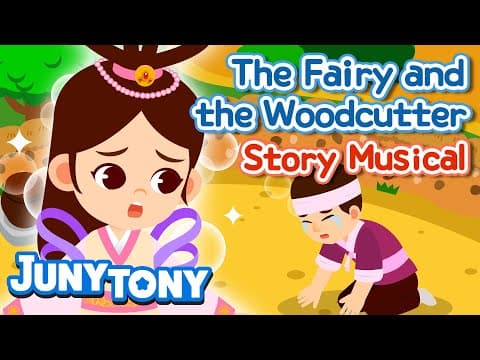 🧚♀️The Fairy and the Woodcutter | Story Musical for Kids | Storytime | Korean Fairy Tale | JunyTony