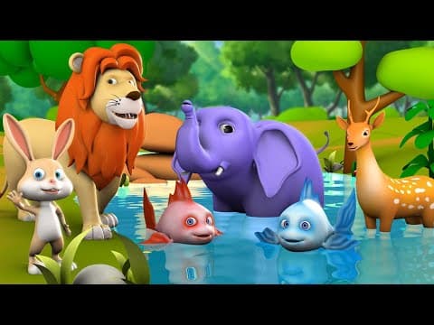 पंचतंत्र की कहानियाँ | Jungle Animal Stories | Hindi Kahani | Bedtime