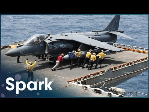 How The Harrier Jet Was Adapted For Aircraft Carriers | Power: Jump Jet