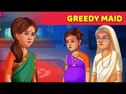 Greedy Maid Story - Moral Story For Teens | English Fairy Tales & Stories