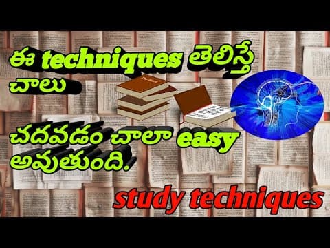 Most effective study techniques for exams - 4 techniques to study with full focus