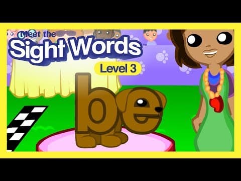 Meet the Sight Words Level 3 - be