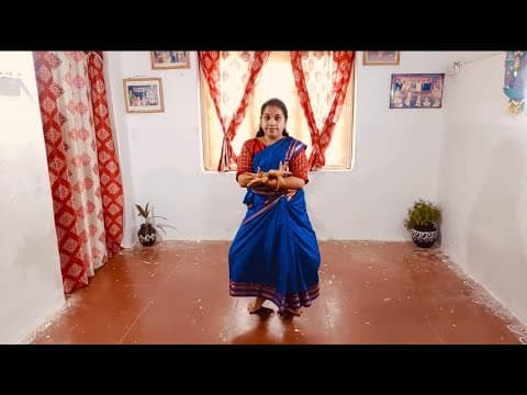 Kuchipudi classes episode - 33 - 1st half 3rd jathi - chathurasra 3rd jathi