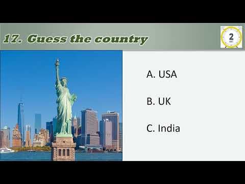 Guess the country by landmarks of the world | Famous Landmark Quiz | Famous places in the world| GK