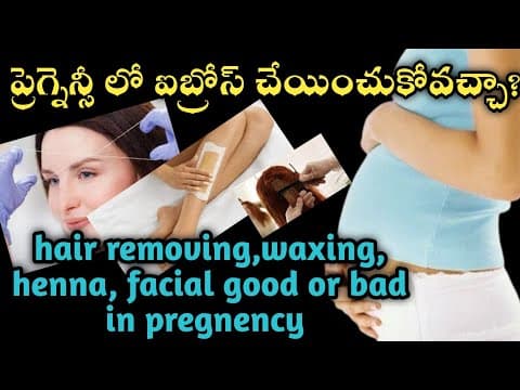 eyebrows during pregnancy