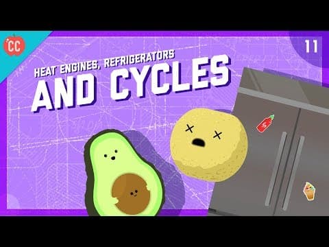 Heat Engines, Refrigerators, & Cycles: Crash Course Engineering #11