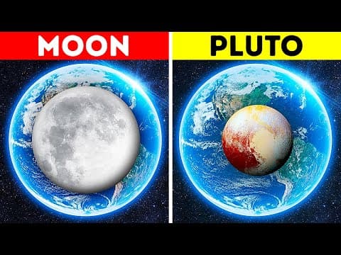 Pluto Is Smaller Than Our Moon + Bizarre Facts About the Solar System
