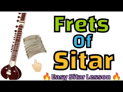 Frets Of Sitar | सितार के परदे | How To Play Swar On Sitar