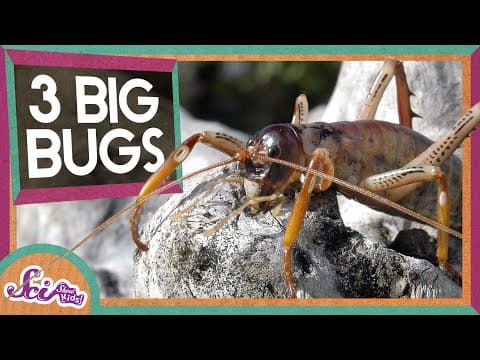 Meet 3 Giant Insects!