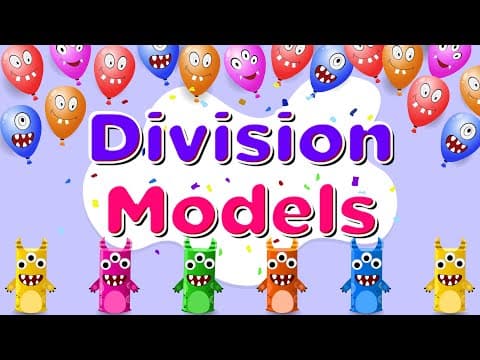 Basic Division for Kids | Learn to Divide Using Grouping, Sharing, and Array Models