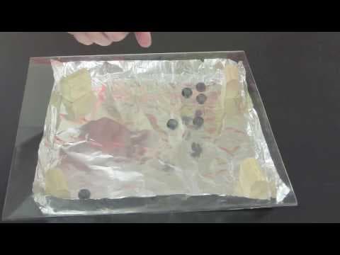 Static Electricity box - dancing foam balls = Homemade Science with Bruce Yeany