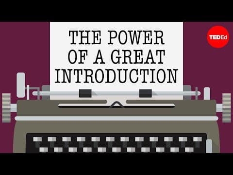 The power of a great introduction - Carolyn Mohr - YouTube