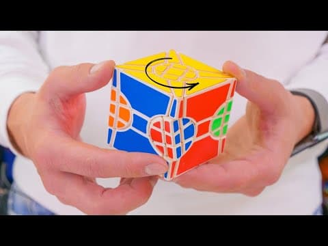 4 RUBIK'S CUBES MERGED INTO ONE - Fisher Time Wheel cube