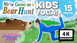 We're going on a Bearhunt - A Cosmic Kids Yoga Adventure