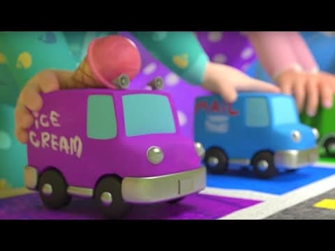 Bubbles and Cars | Learn the Colors | Baby Shark and Nursery Rhymes