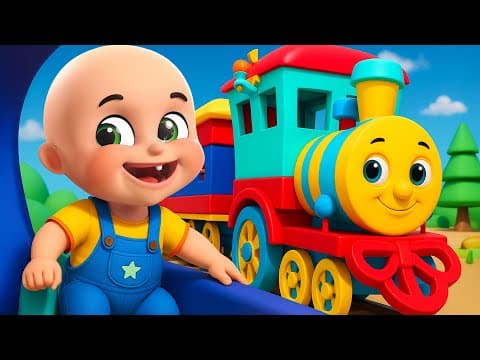 गाड़ी आयी छुक छुक - Full Rhyme in Hindi | Gadi Aayi Gadi Aayi Chuk Chuk Rhyme | Kids Rhyme in Hindi