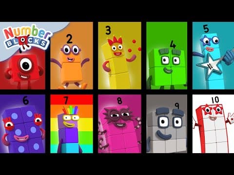 Learn to read numbers | Learn to count 1 to 10