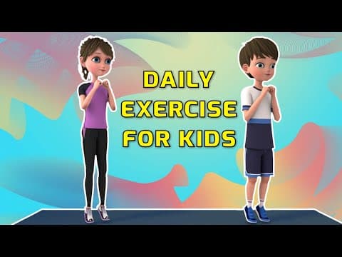 DAILY ABS ROUTINE FOR KIDS | Kids Exercise