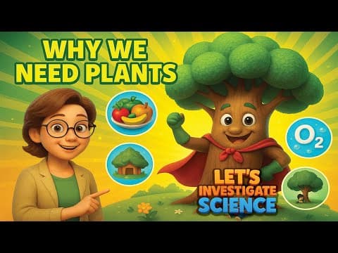Why We Need Plants | Grade 1 | Unit 3 | Let’s Investigate Science