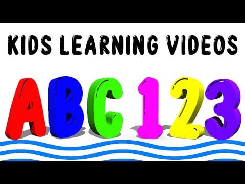 Kids learning videos - kids vocabulary words - preschool learning videos