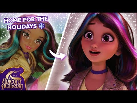 Sophia Reunites with Her Dad! (UNICORN MAGIC!) | Unicorn Academy | Cartoons for Kids