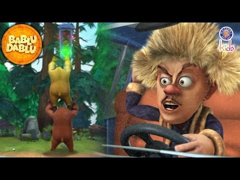 Bablu Dablu Hindi Cartoon Big Magic | Jungle Ke Traffic Lights | Bablu Dablu Lakkha | Action Cartoon