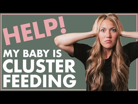 5 tips for cluster feeding-what to know when breastfeeding a newborn - owner bridget teyler -