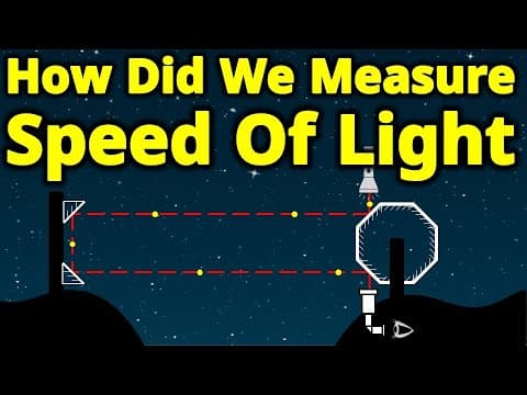 How We Measured the Speed of Light is a cool Trick worth Knowing | Science Experiment