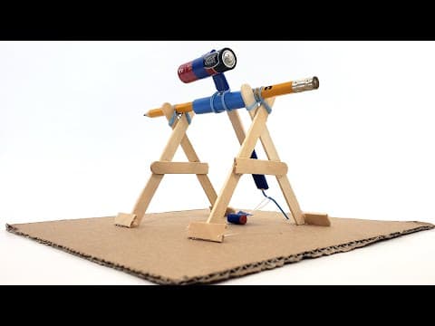 Build a Mini Trebuchet