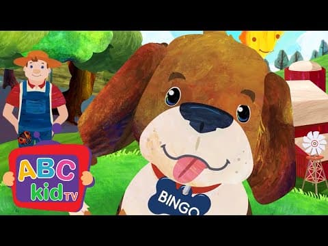Bingo | The Dog Song | Animal Stories for Toddlers - ABC Kid TV | Nursery Rhymes & Kids Songs