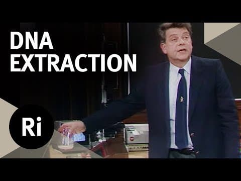 How to Extract DNA at Home - Christmas Lectures with Walter Bodmer