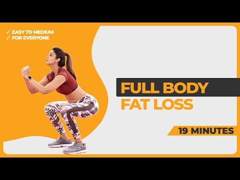19 Mins - Full Body HIIT Workout to Build Strength & Endurance | No Excuses Fitness