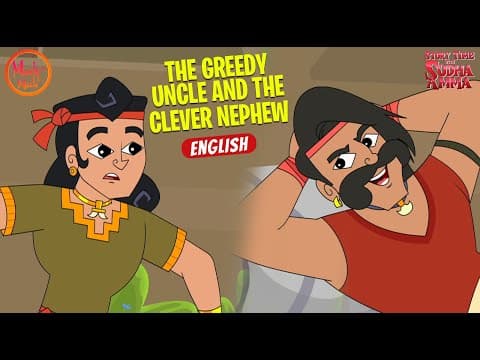 The Greedy Uncle and the Clever Nephew | English Moral Story | Story Time with Sudha Amma