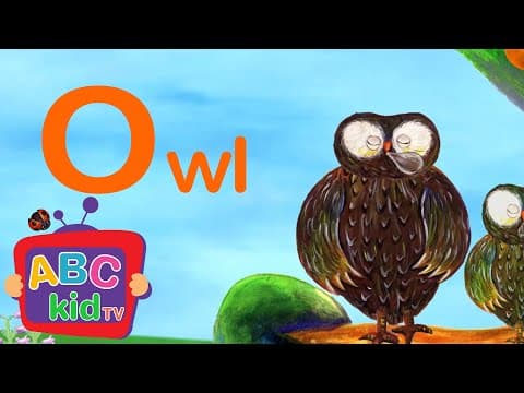 🦉🍊 Learn Lowercase “o” with Orange & Owl! | Fun ABC Song for Kids | ABC Kid TV 🎶