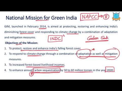 What is National Mission for Green India ? || Green India Mission అంటే ఏమిటి?