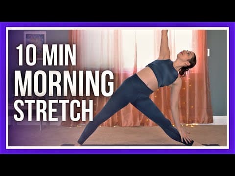 10 min Morning Yoga Stretch to Wake Up - ALL LEVELS NO PROPS