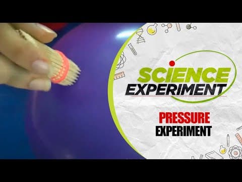 Science Experiment - 25 | Pressure Experiment | Chemistry Experiment