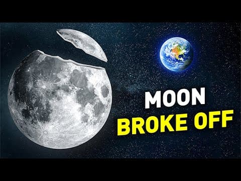 A Giant Piece Of The Moon Broke Off And Approaches Earth