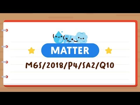 PSLE SCIENCE MADE SIMPLE EP48 | Matter | Pushing The Plunger In A Cylinder