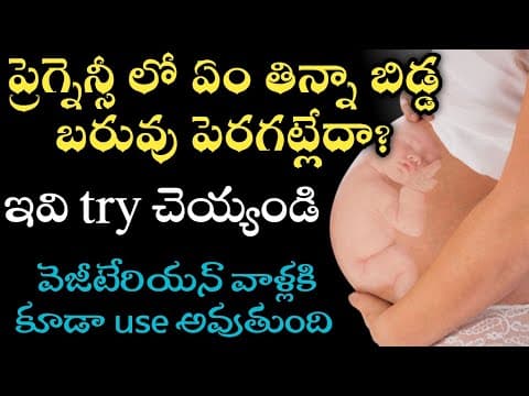 fetal growth food during pregnancy