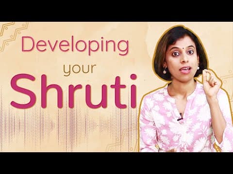 Developing a sense of Shruti | VoxGuru ft. Pratibha Sarathy