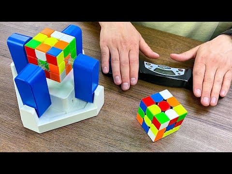 SPEEDCUBER VS ROBOT