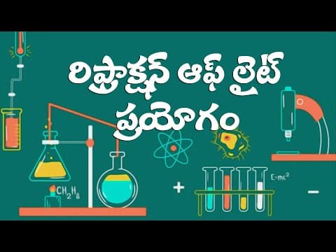 Refraction experiment - science experiment