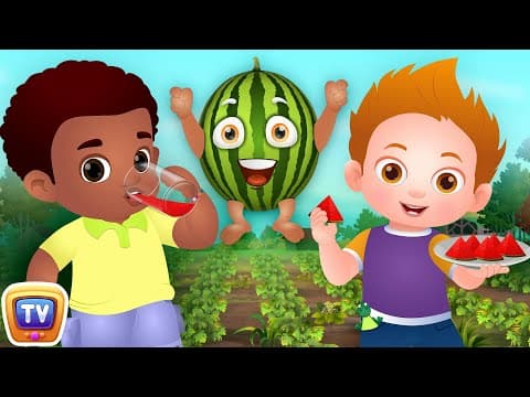 Water melon Song Kids Songs and Learning Videos